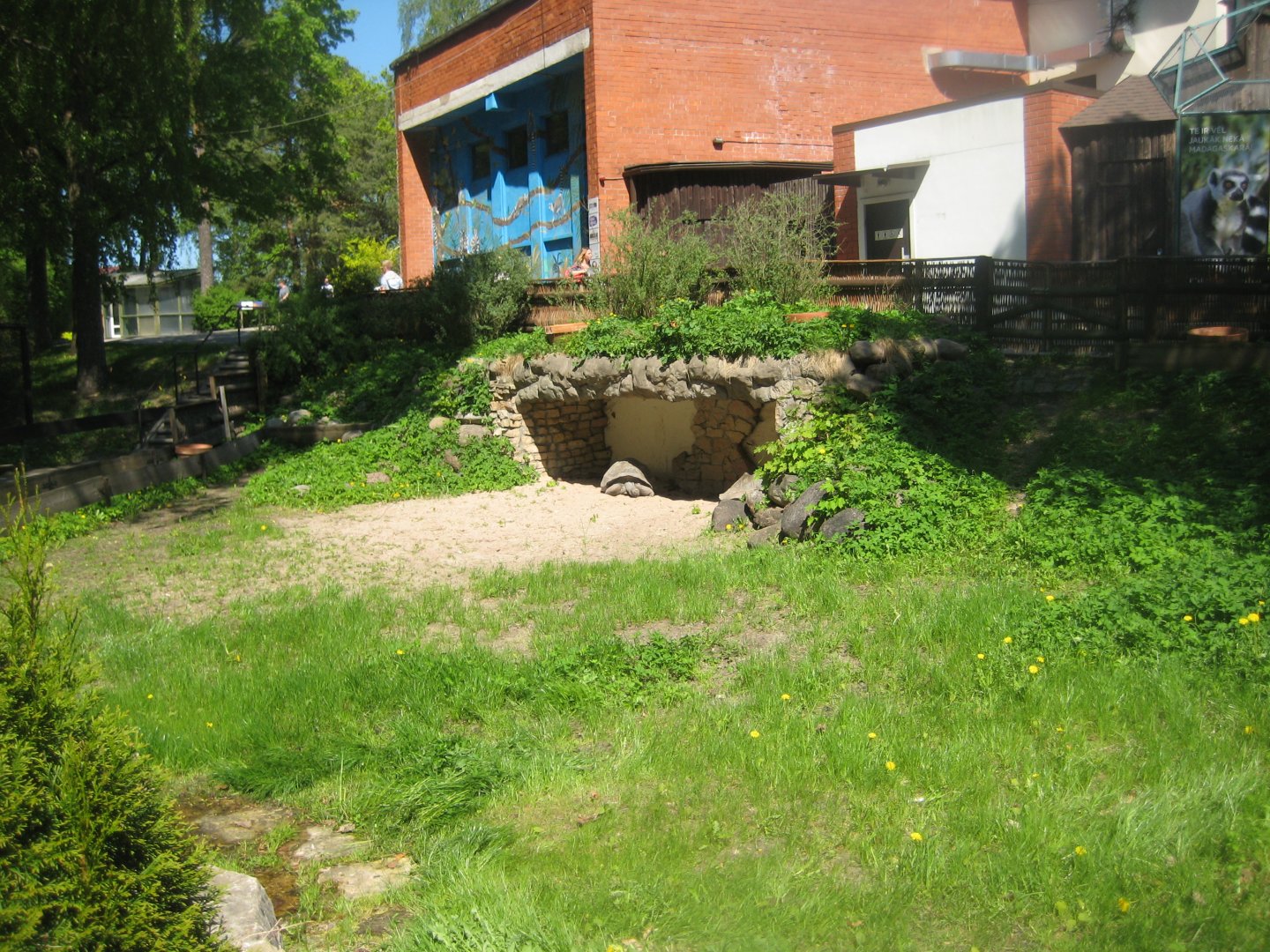 Riga Zoo - Tortoise exhibit