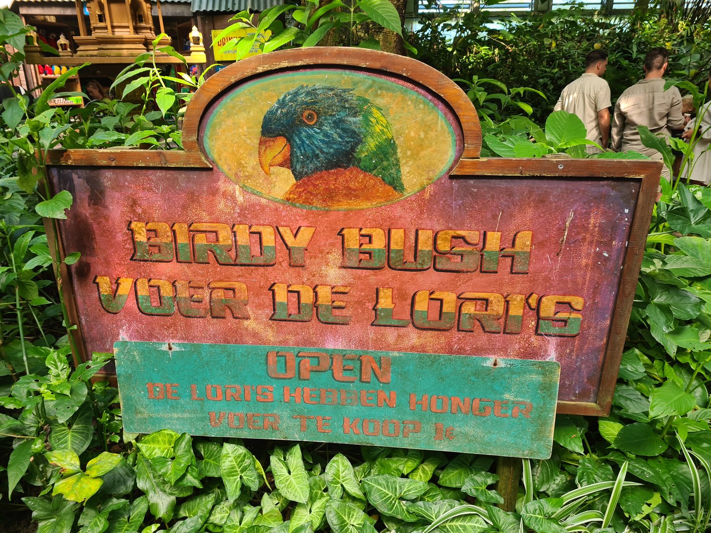 Rimbula - Birdy Bush signage