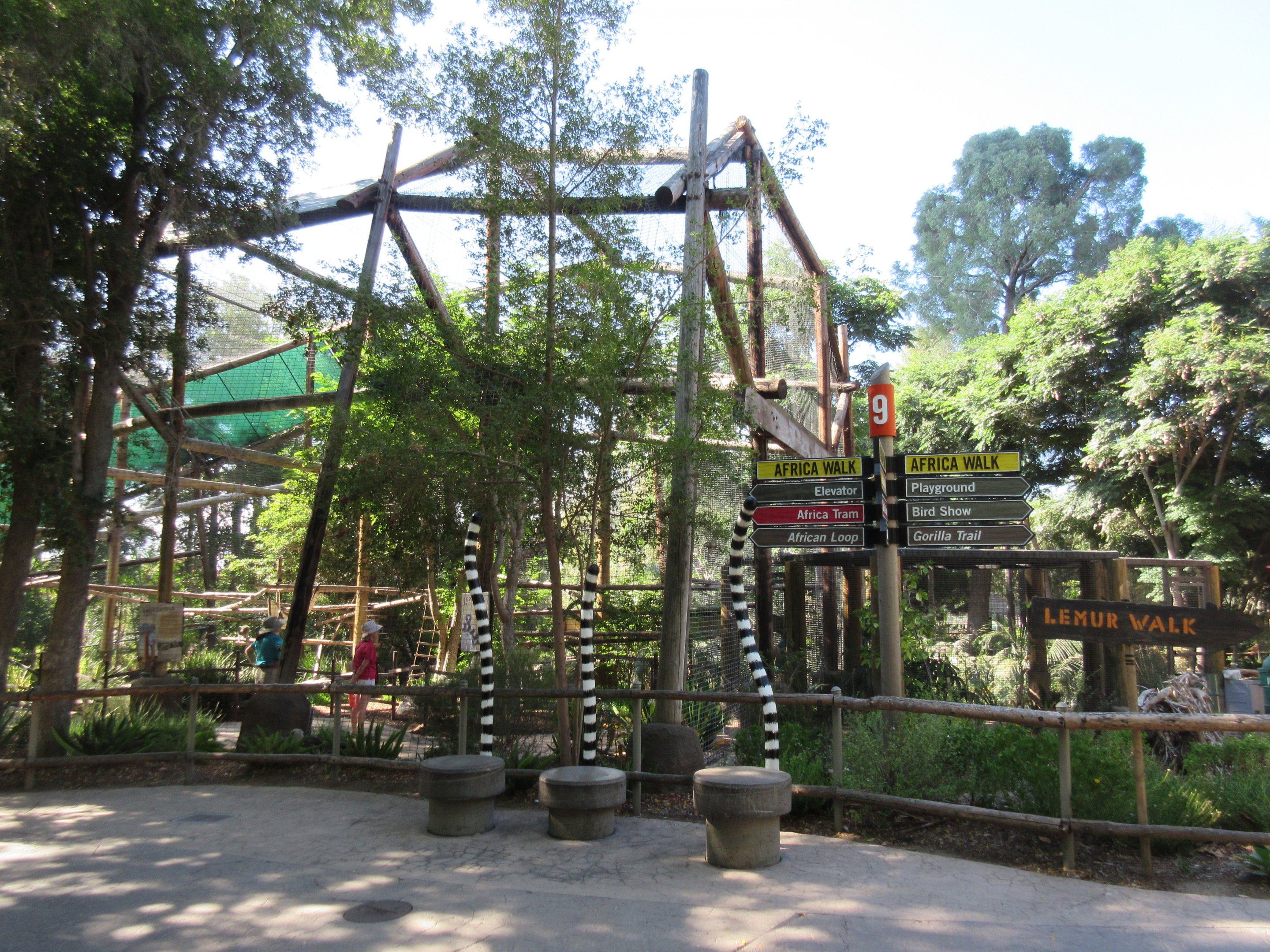 Ring-Tailed Lemur Walk-Through Exhibit