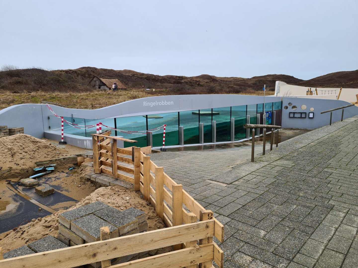 Ringed seal enclosure (being renovated)