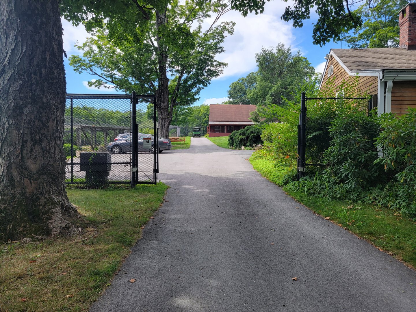 Ripley Waterfowl Conservancy - Entrance gate