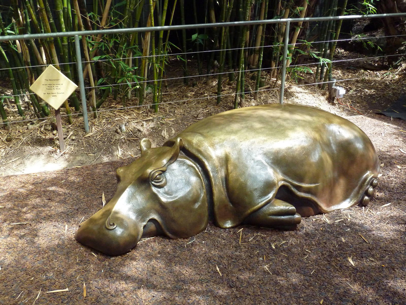 River Hippo Statue