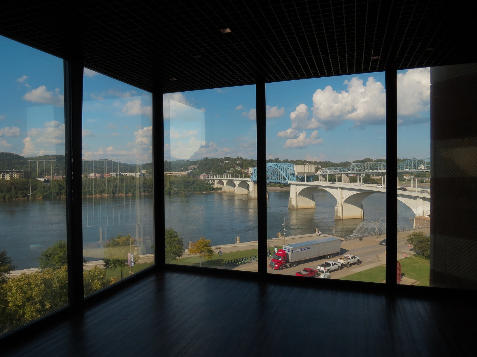 River Journey - Top Floor View