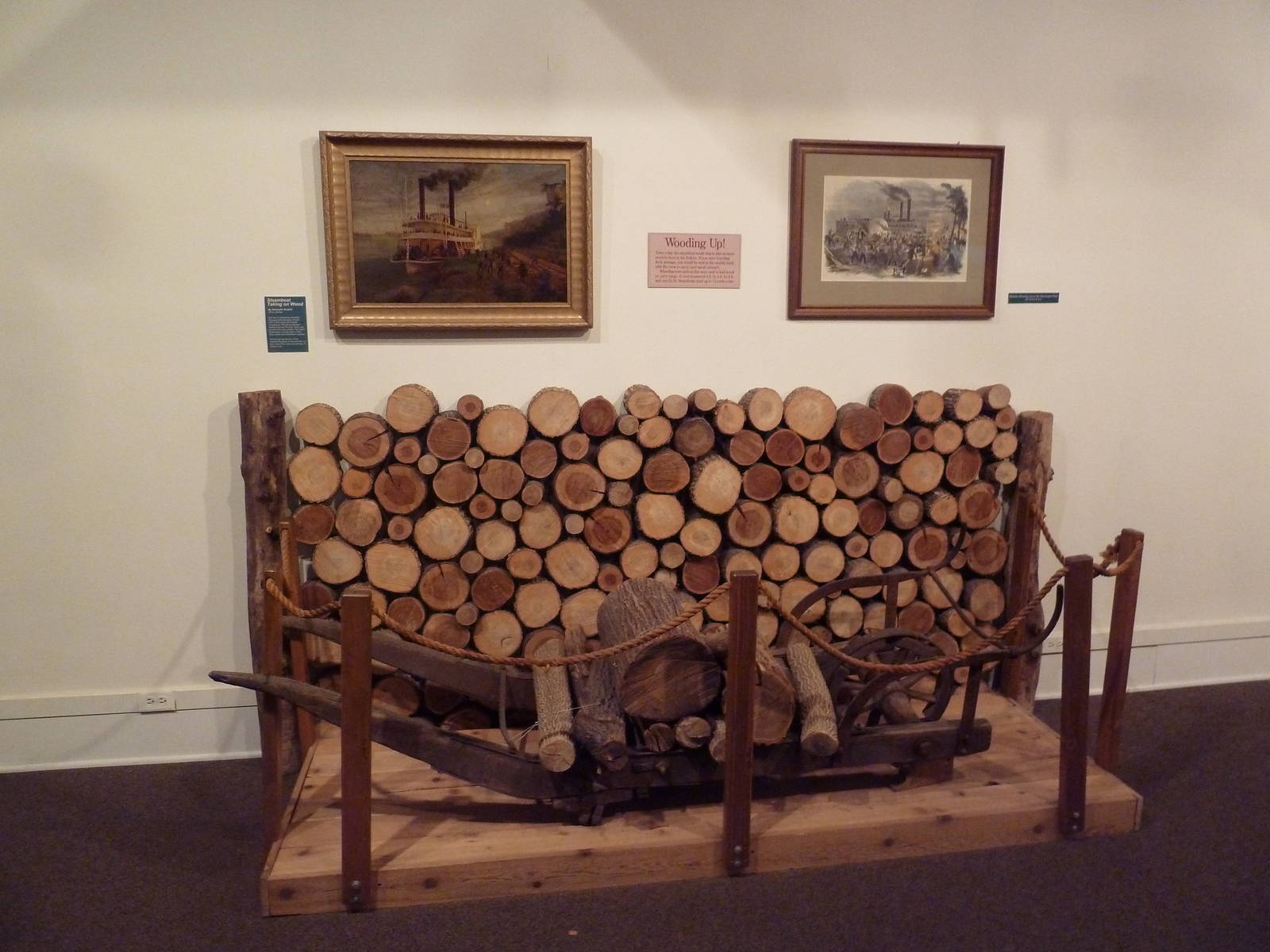 River Museum - Wood for Steamships