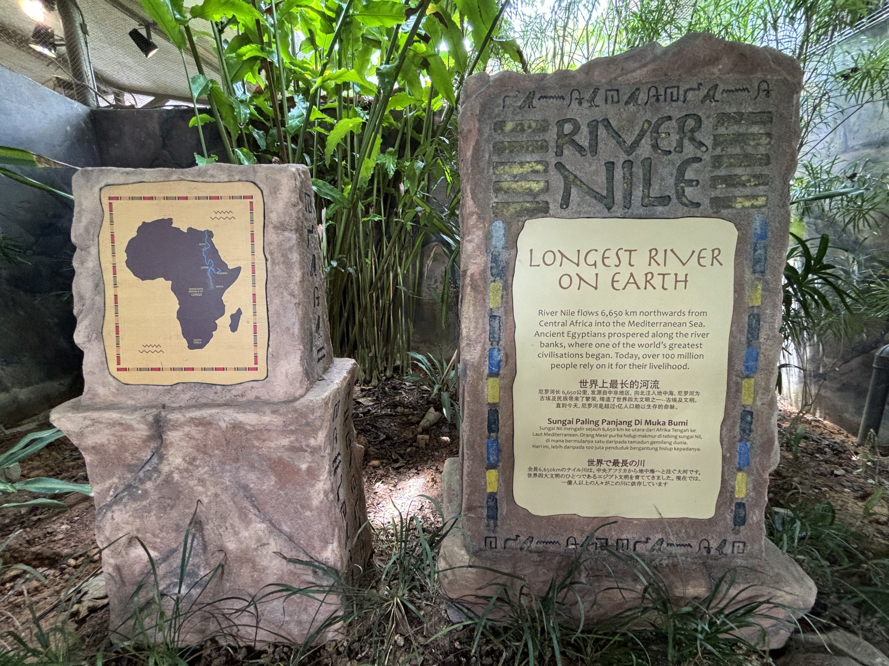 River Nile Signs