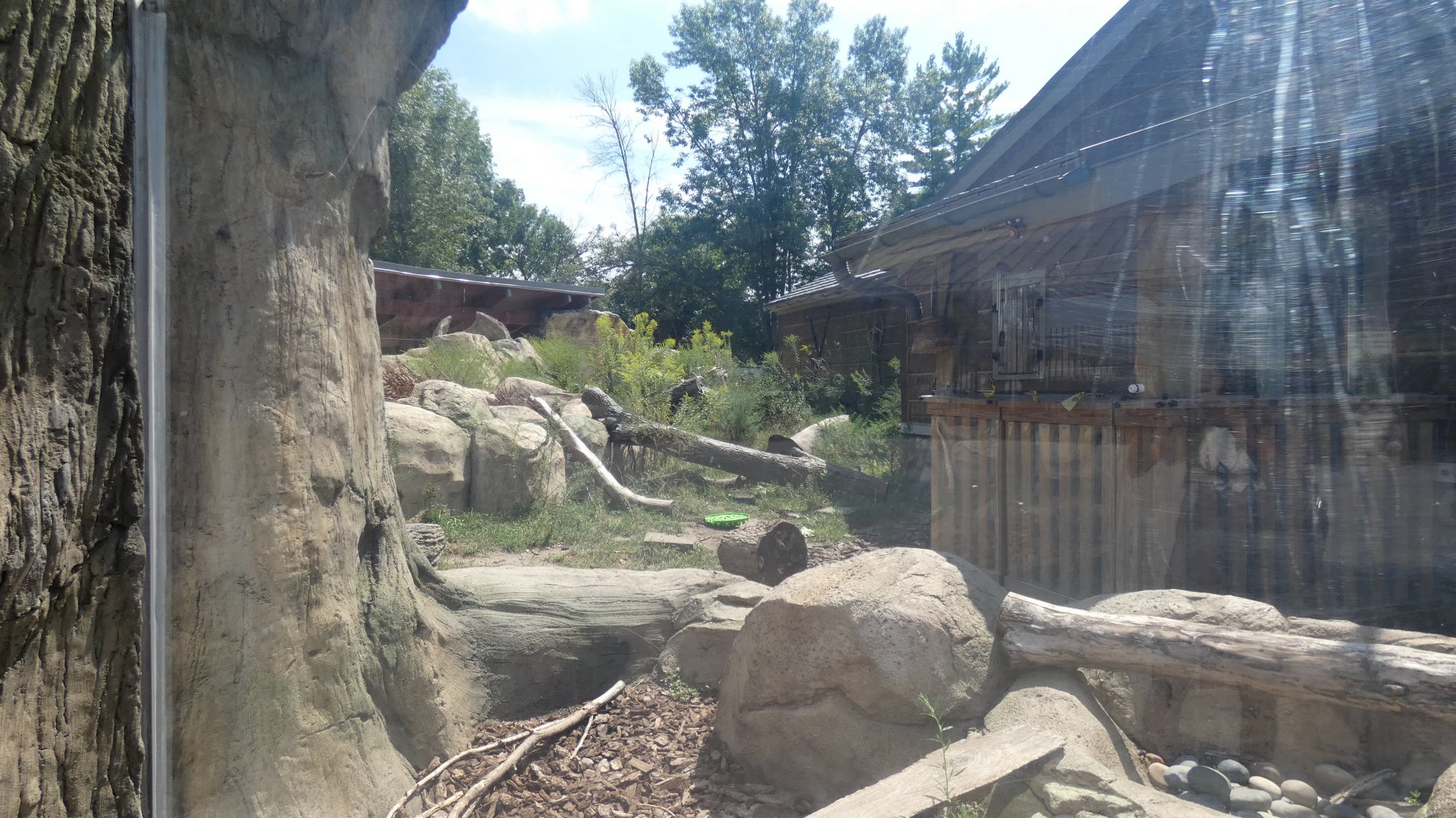 River Otter Enclosure, Otter Passage - Aug. 2021
