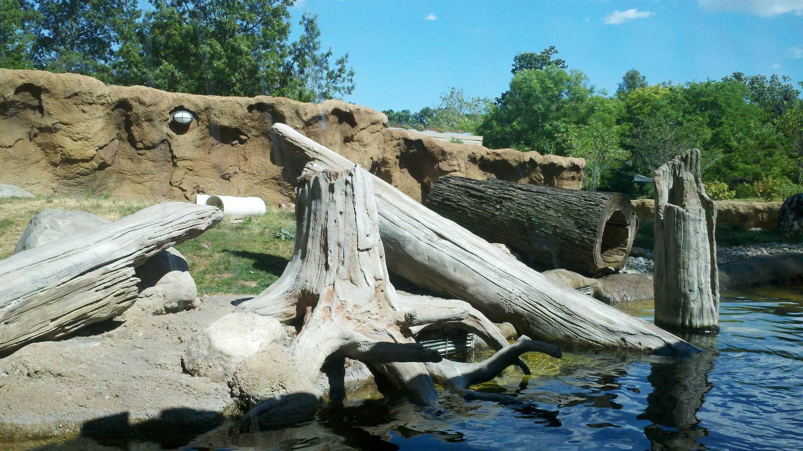 River otter exhibit