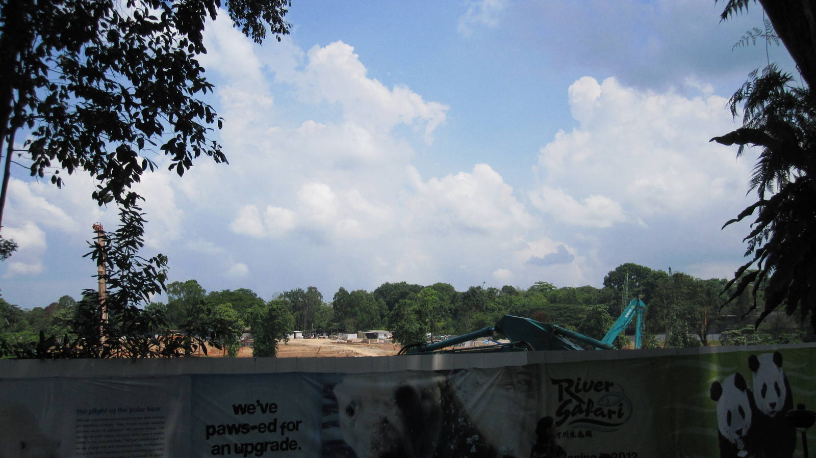 River Safari construction site