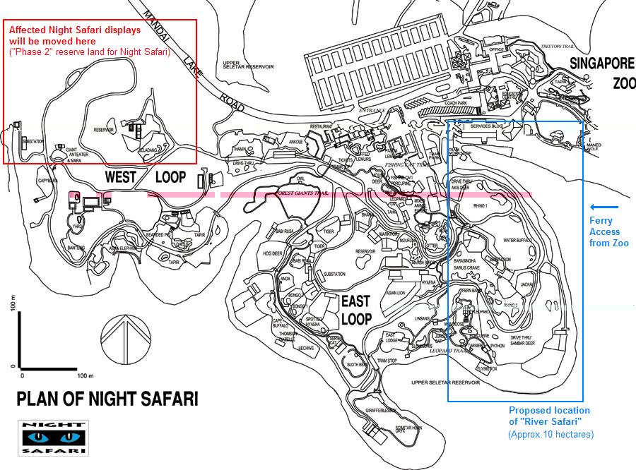"River Safari" Project, Singapore