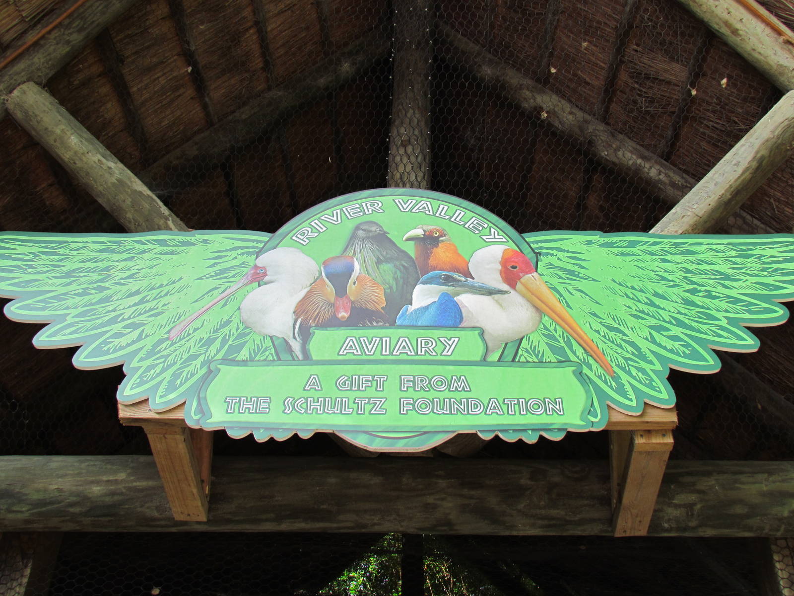 River Valley Aviary Entrance