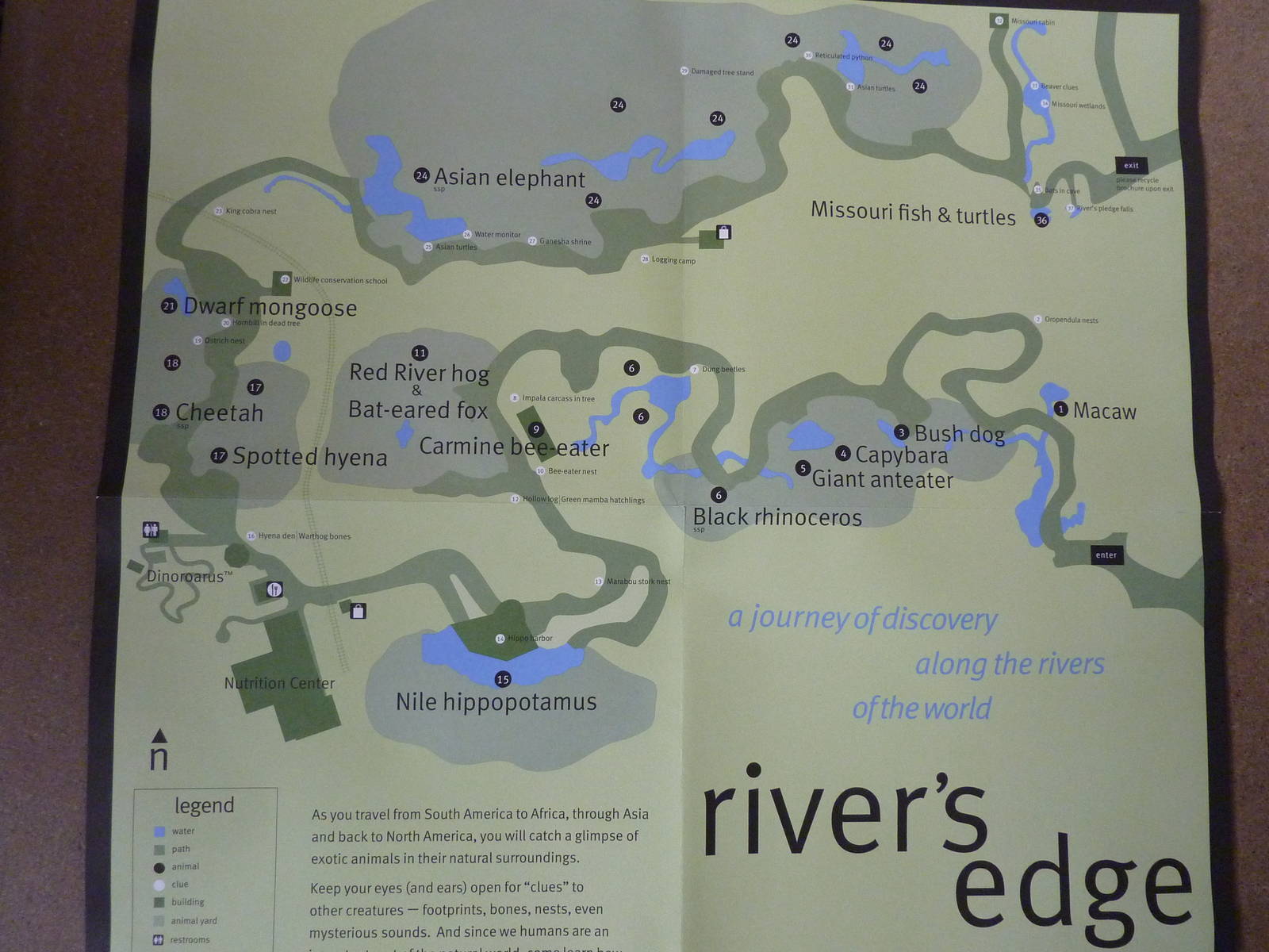 River's Edge - Map