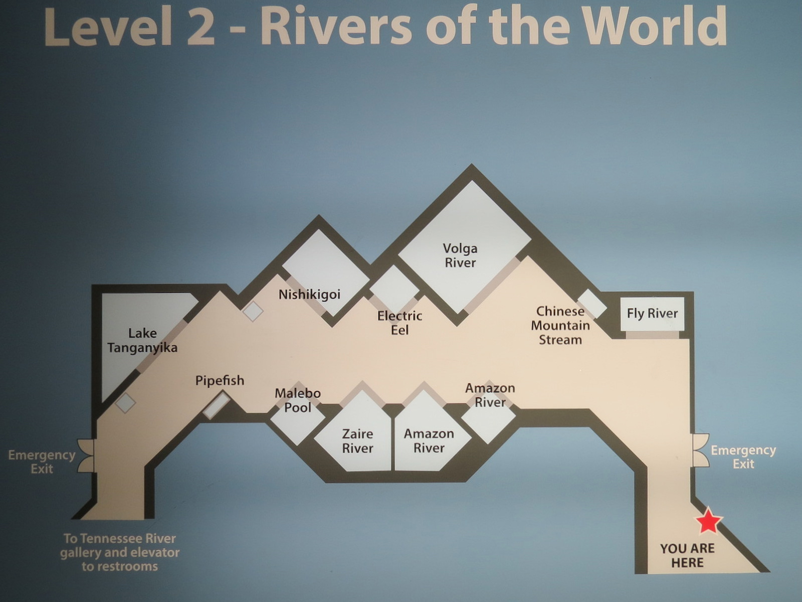 Rivers of the World - Map