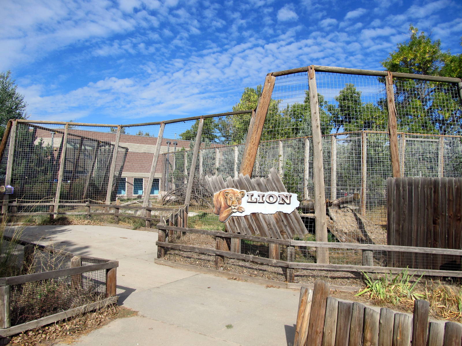Riverside Zoo - Lion Exhibit