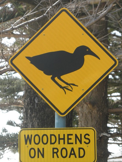 Road sign - Lord Howe Island