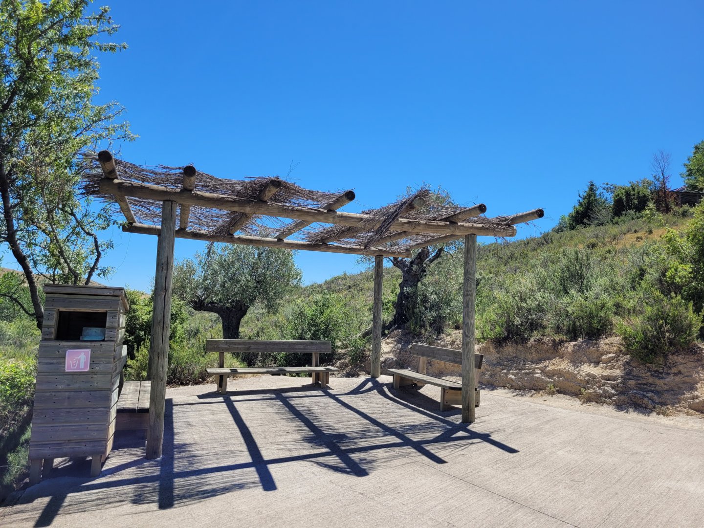 Road thorwards upper part of "Aves" -Sendaviva (2024)