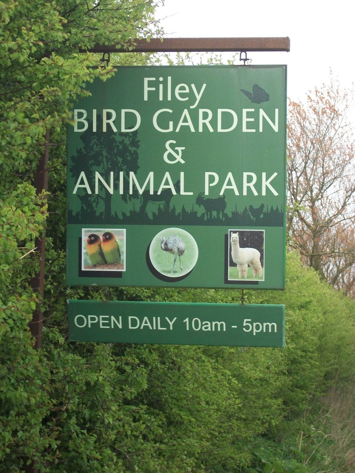 Roadside signage, 1st May 2014