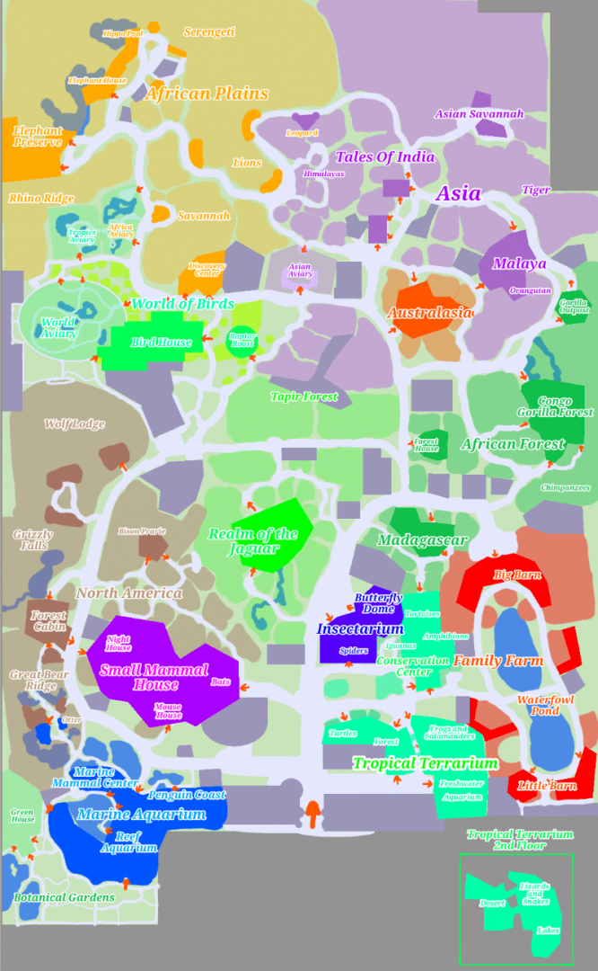 Rock Park Zoo (Completed Map)