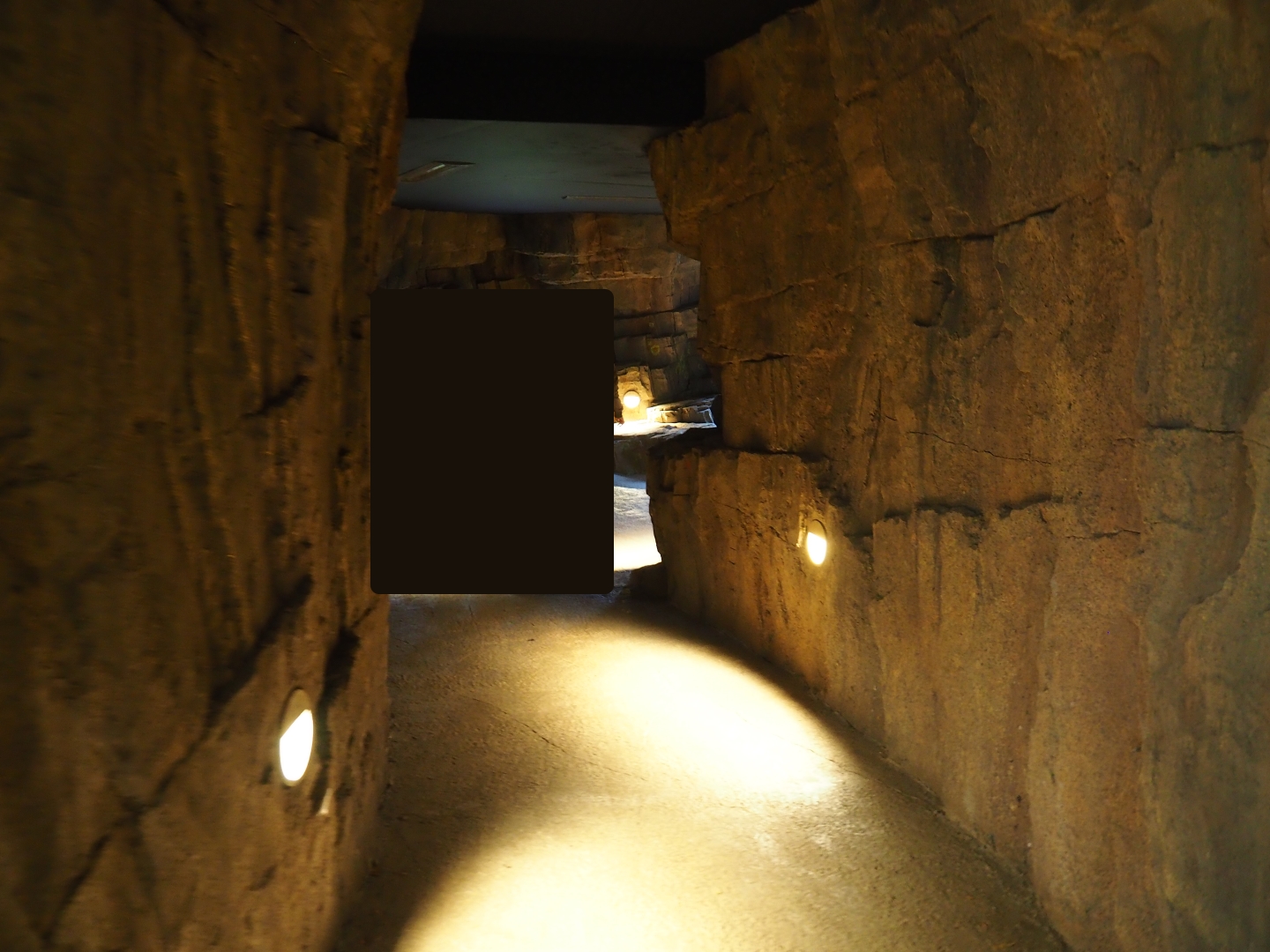 Rock tunnel in the gelada house (Nov 10th, 2018)