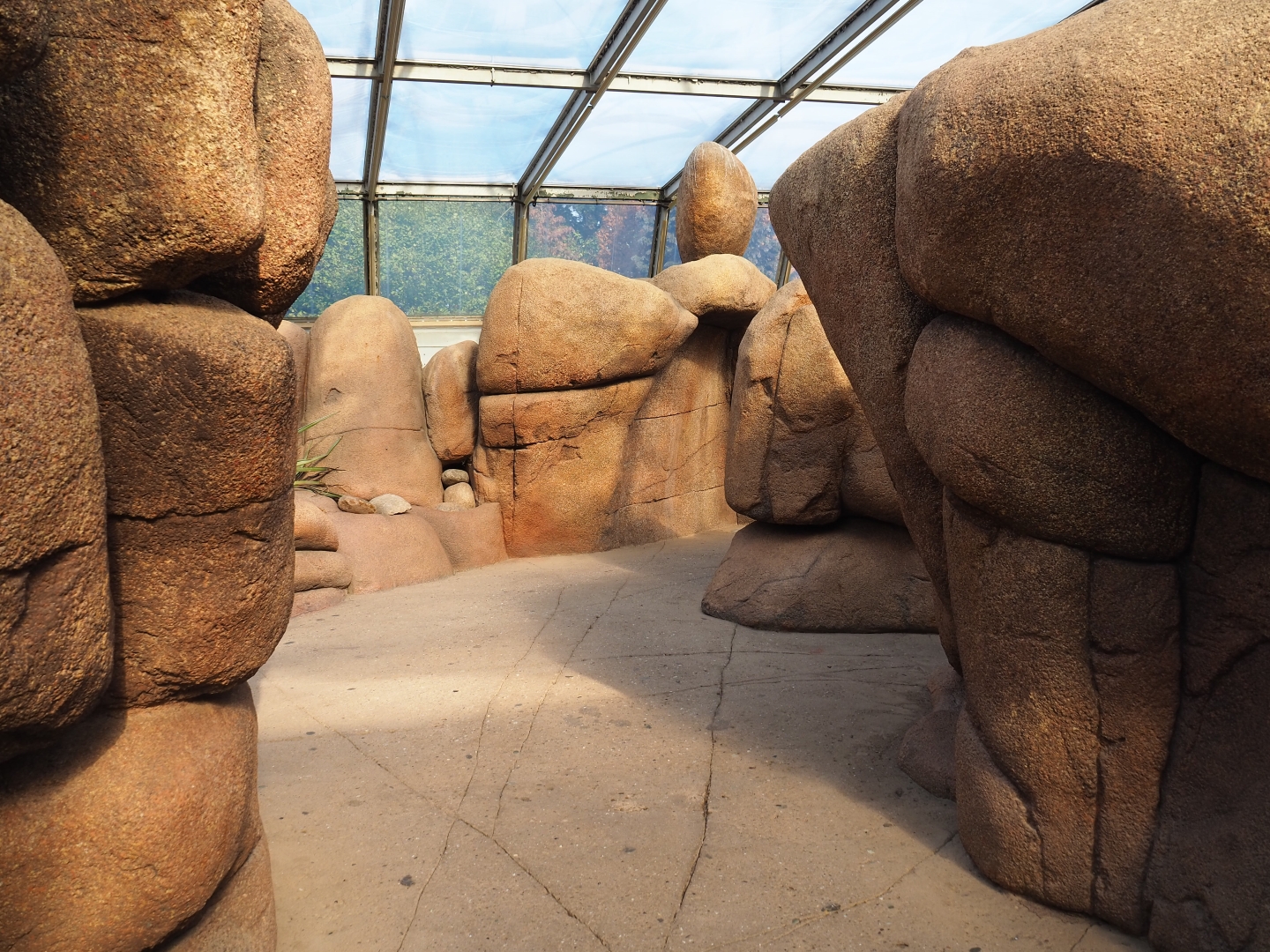 Rock valley pathway in the Desert (Sep 16th, 2018)