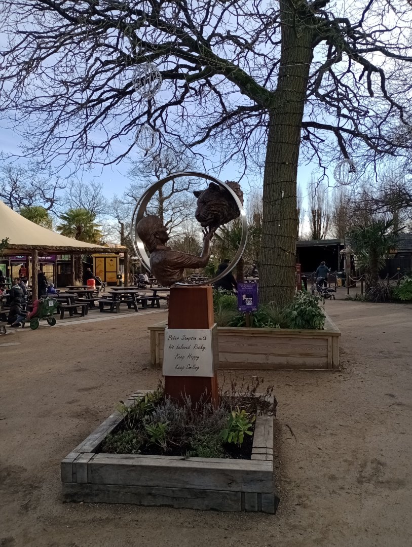 Rocky and Peter statue