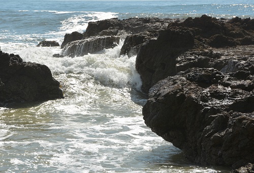 Rocky area - Blackhead beach