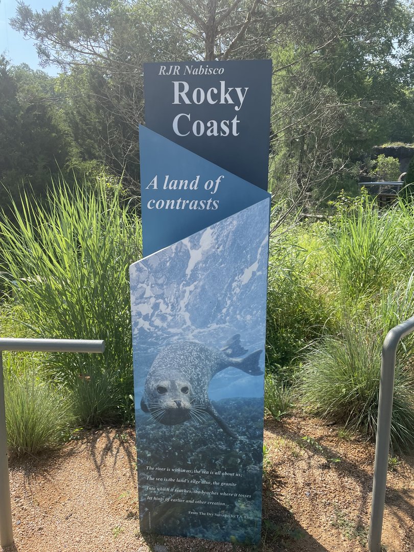 Rocky Coast Entrance Signage