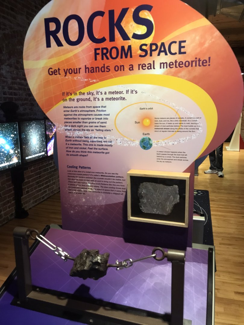 Rocky Mount Children's Museum: Interactive Meteorite