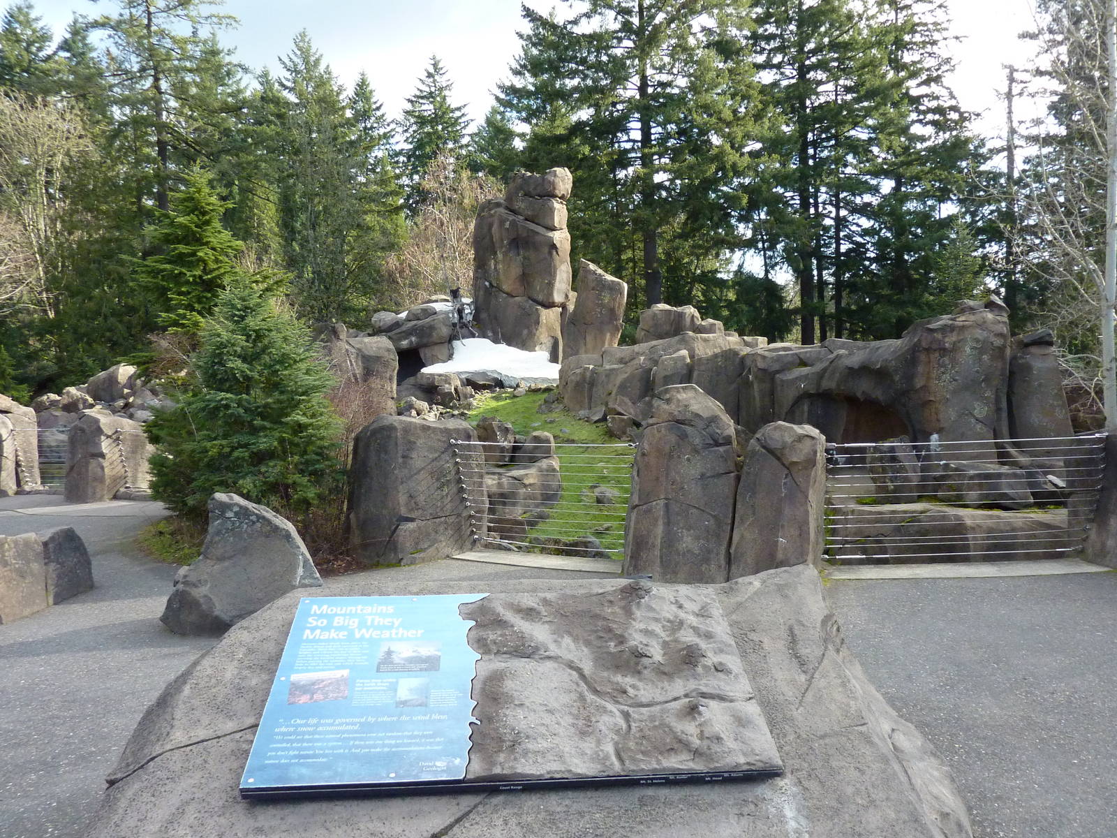 Rocky Mountain Goat Exhibit