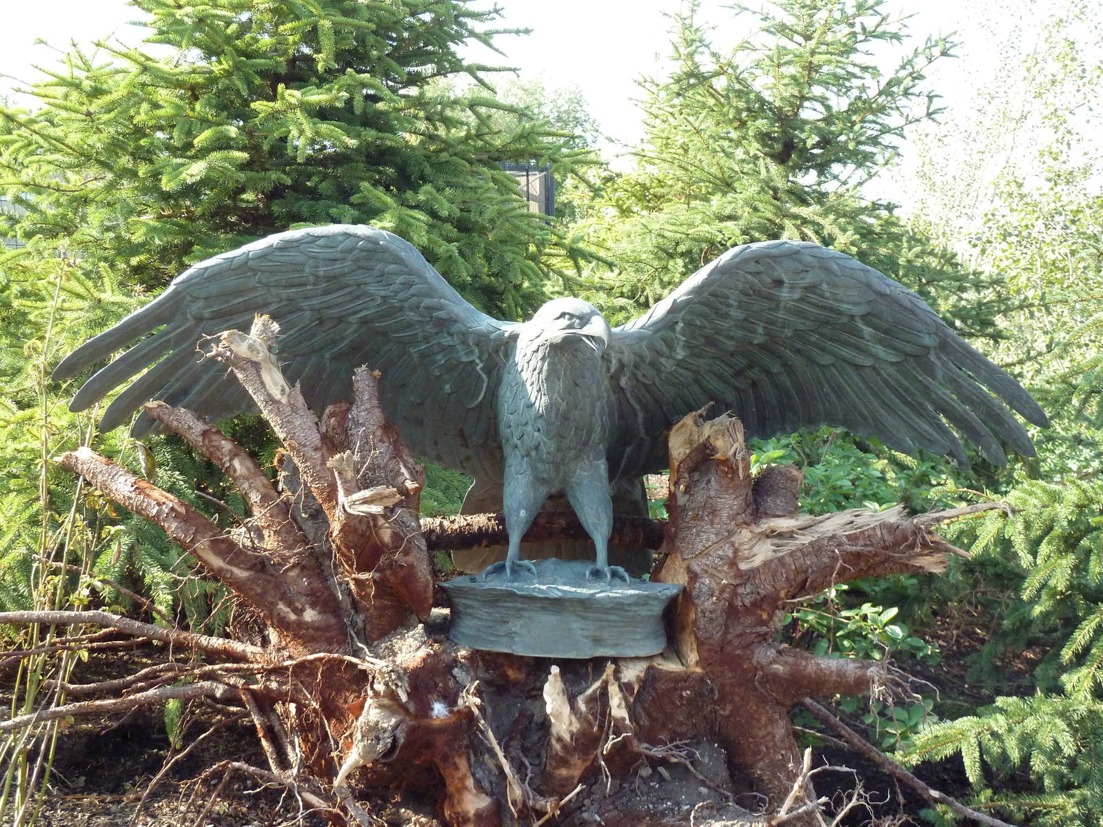 Rocky Shores - Bald Eagle Statue