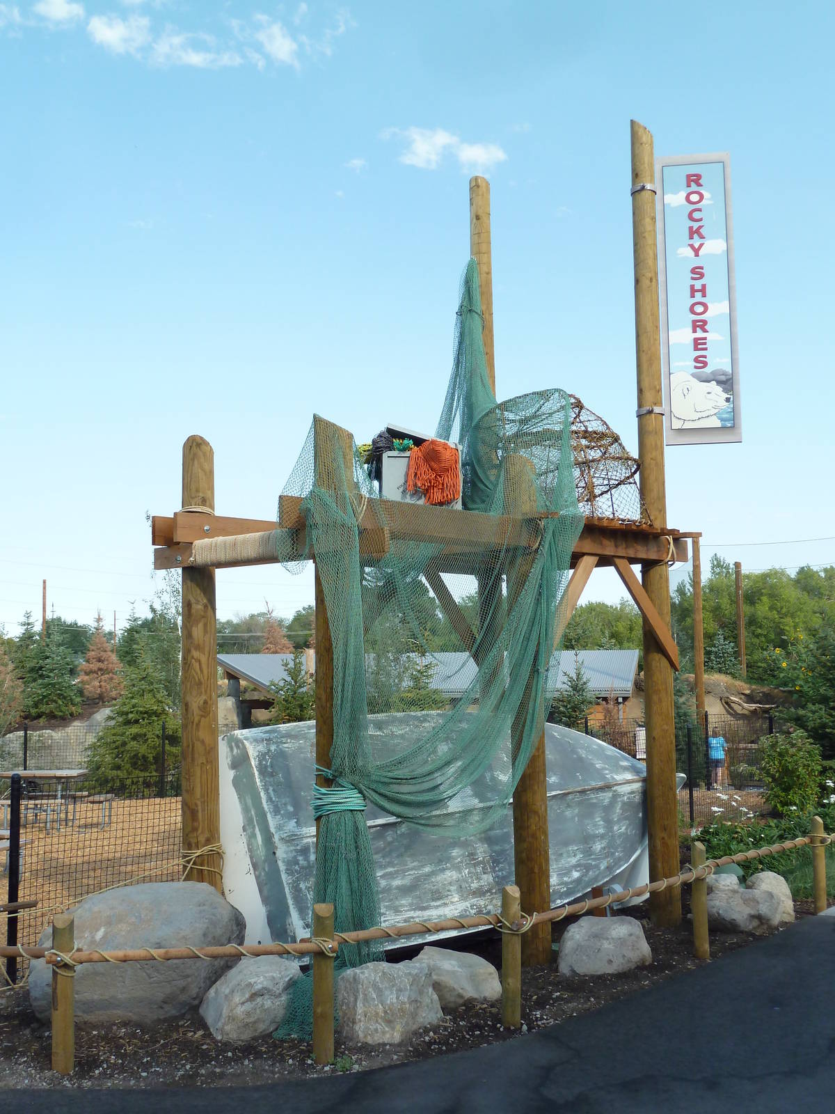 Rocky Shores - Entrance Sign
