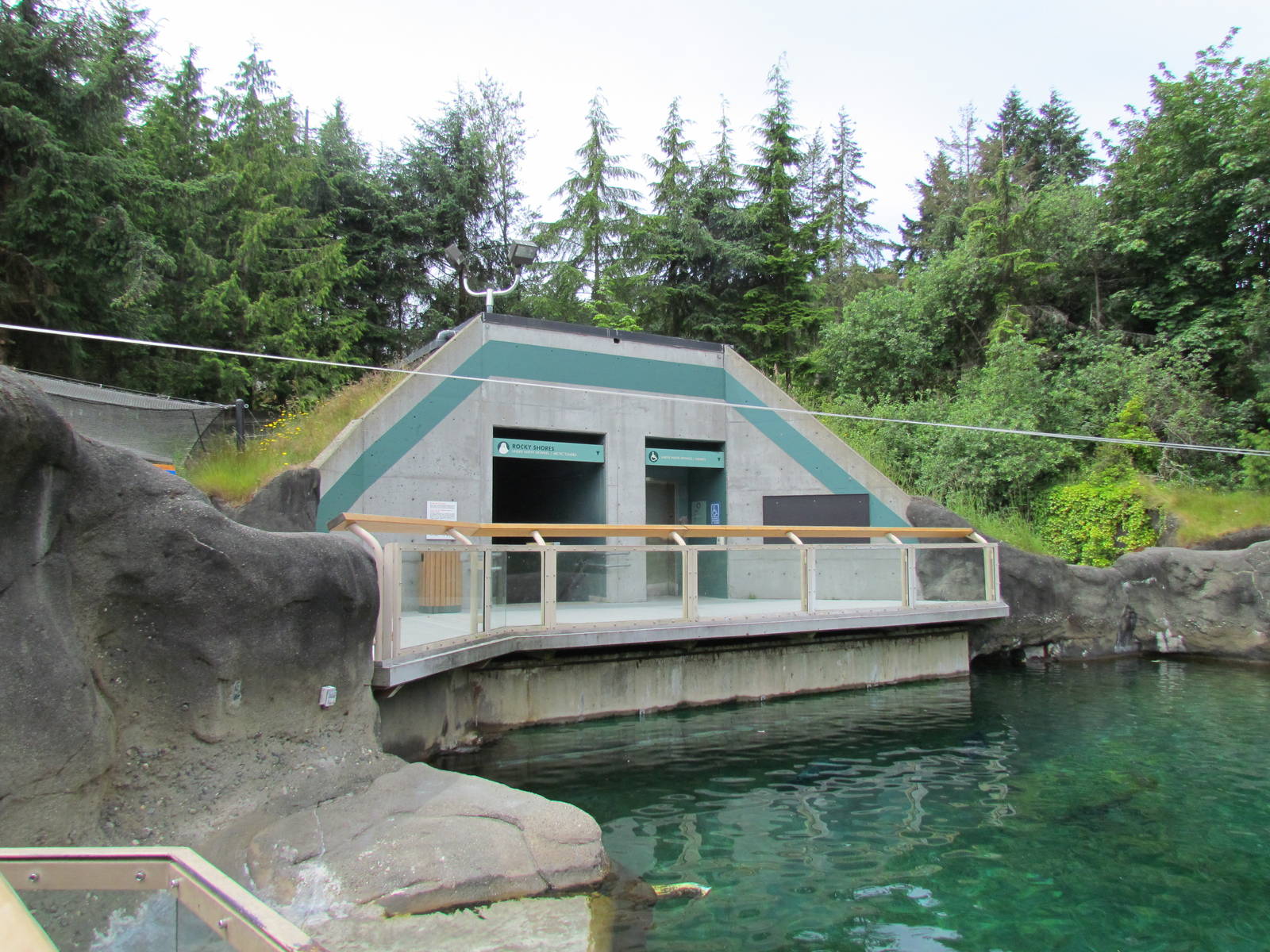 Rocky Shores - Entrance to Underwater Viewing