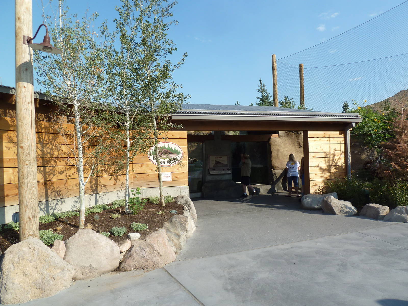 Rocky Shores - River Otter Exhibit - Entrance Area