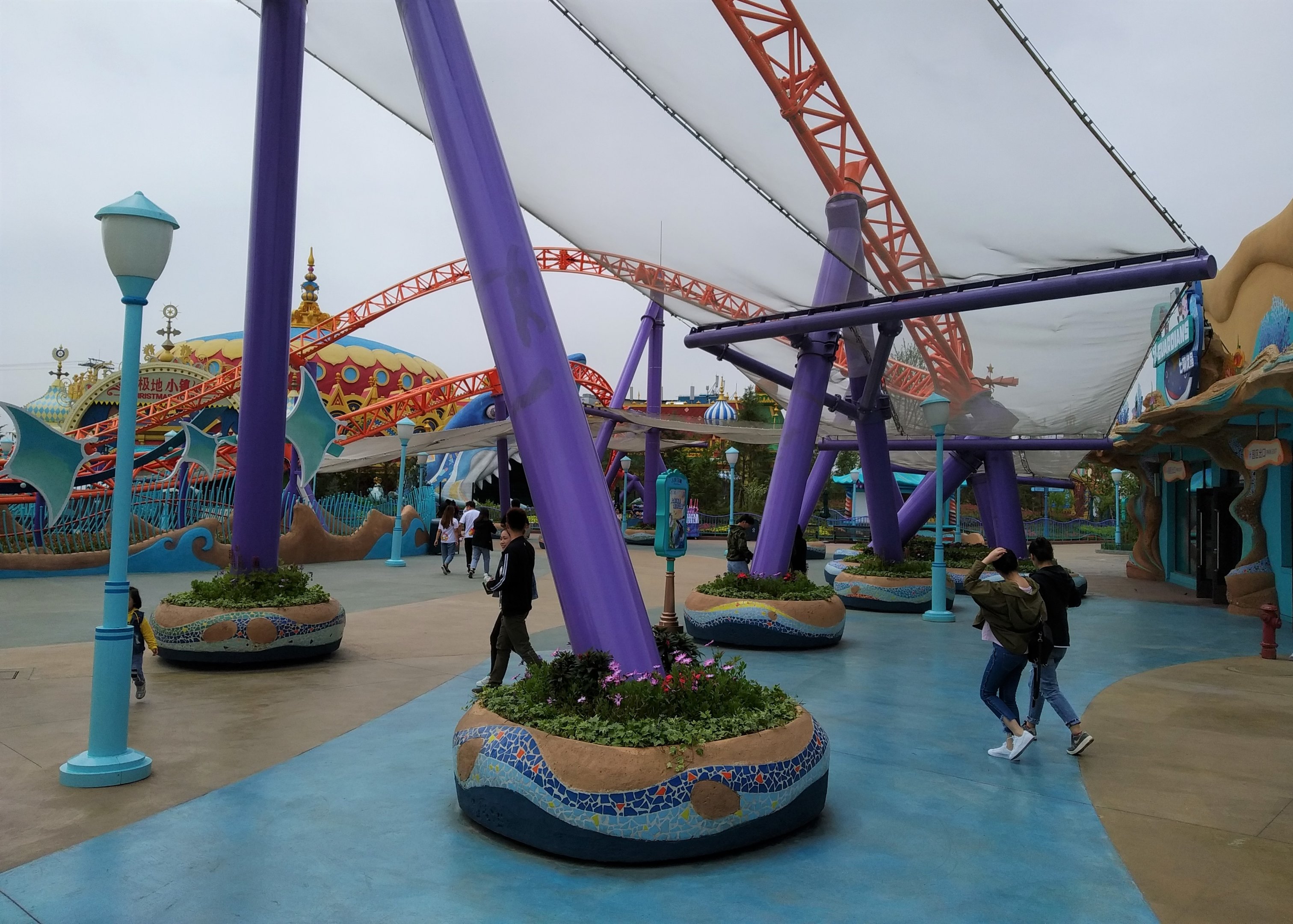 Rollercoaster Netting