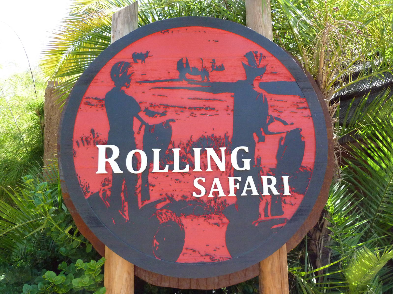 Rolling Safari Sign