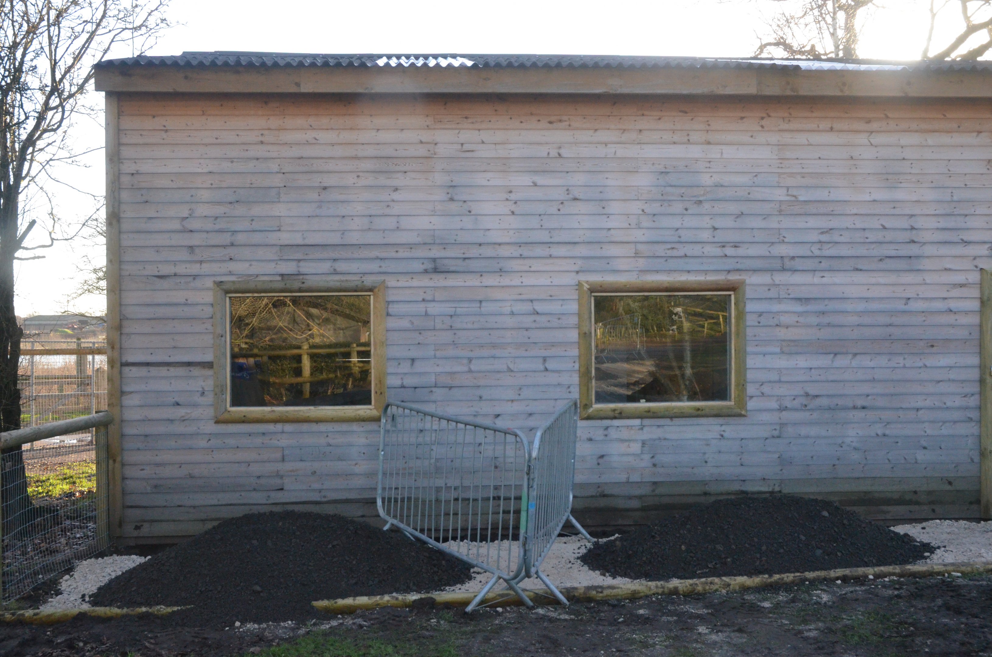 Roloway Monkey Housing at Yorkshire WP, 18/01/20