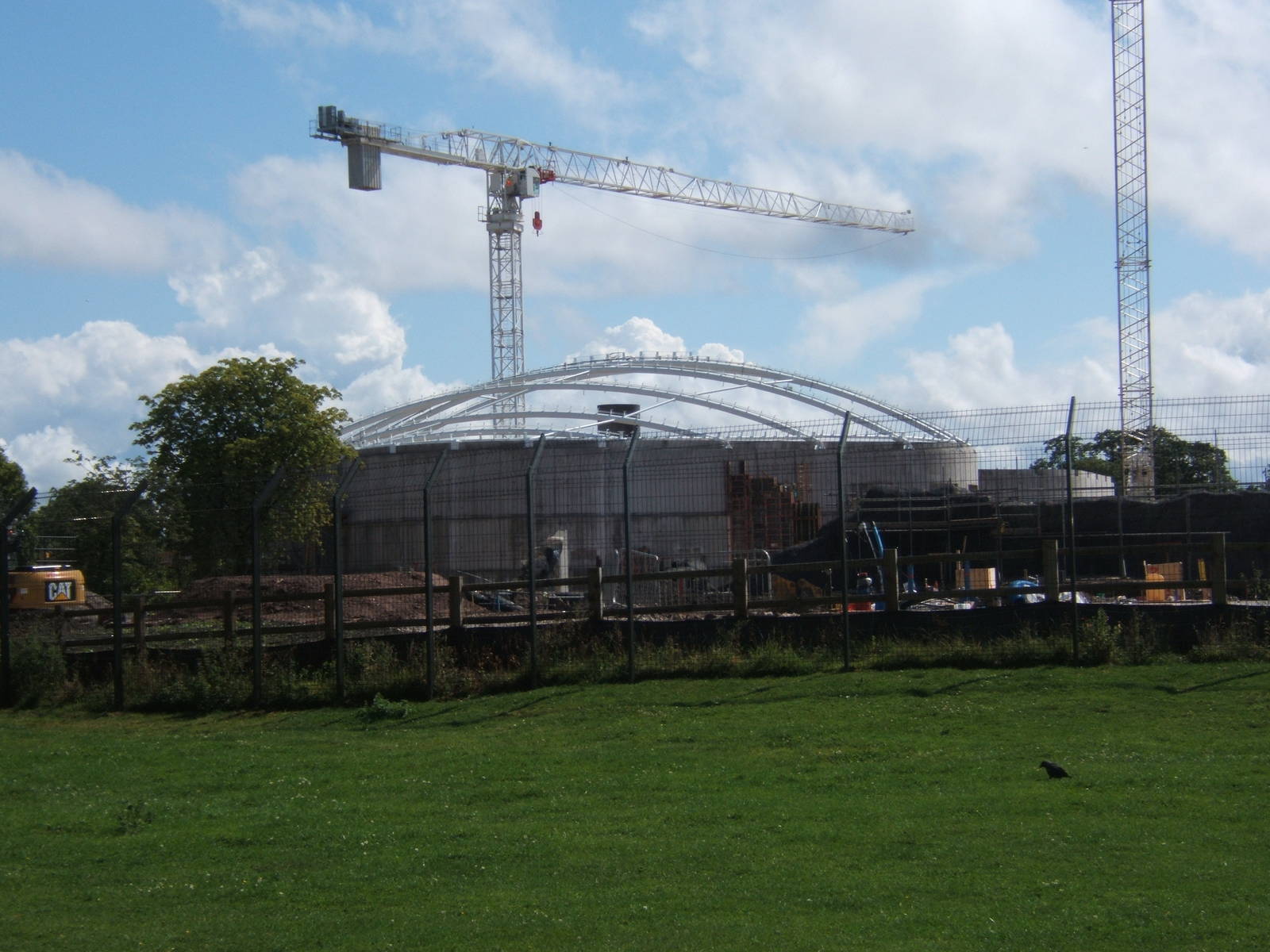 Roof going on Islands