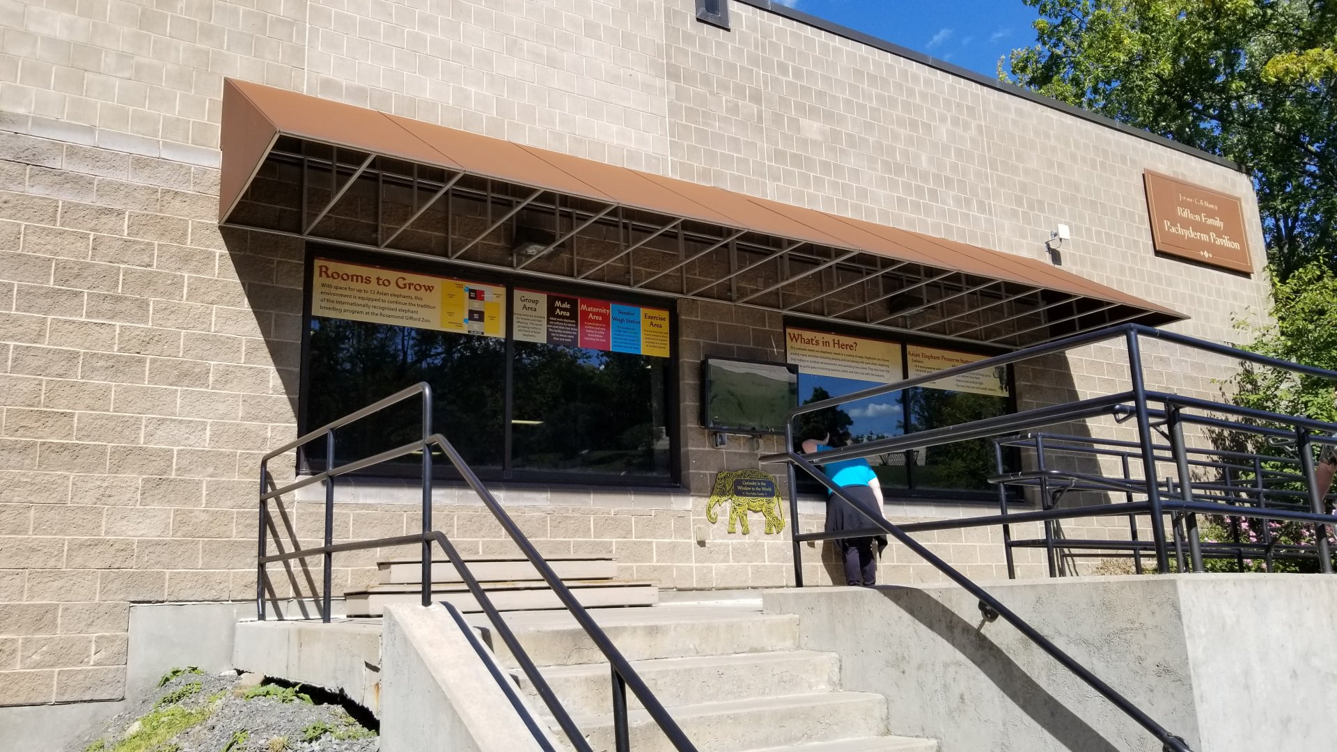 Rosamond Gifford - Asian elephant building