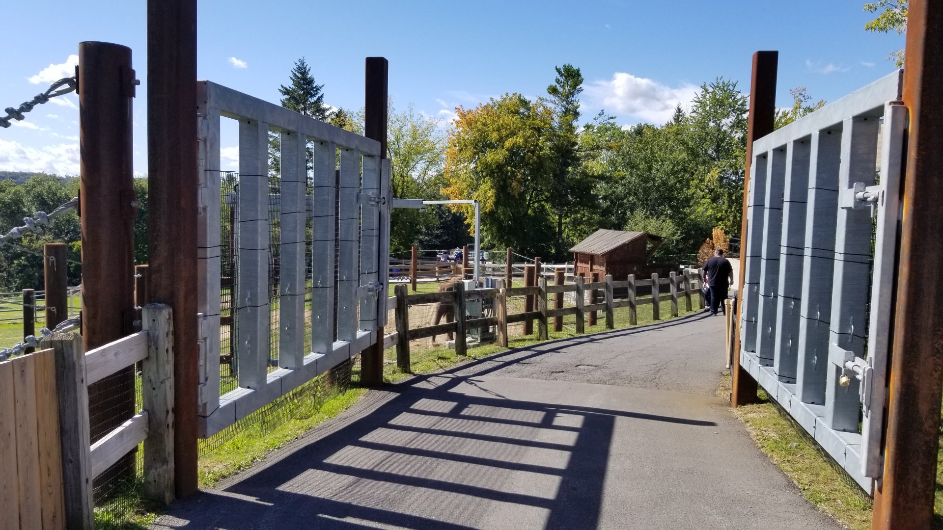 Rosamond Gifford - Asian Elephant Preserve entrance