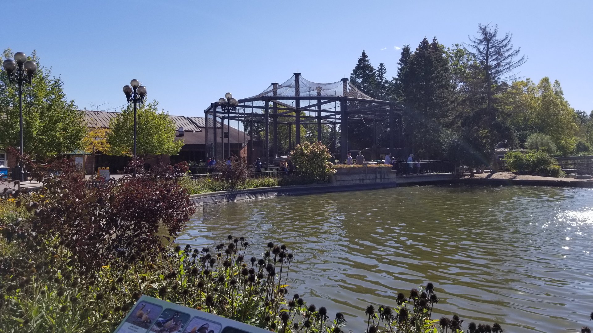 Rosamond Gifford - Outdoor primate structure