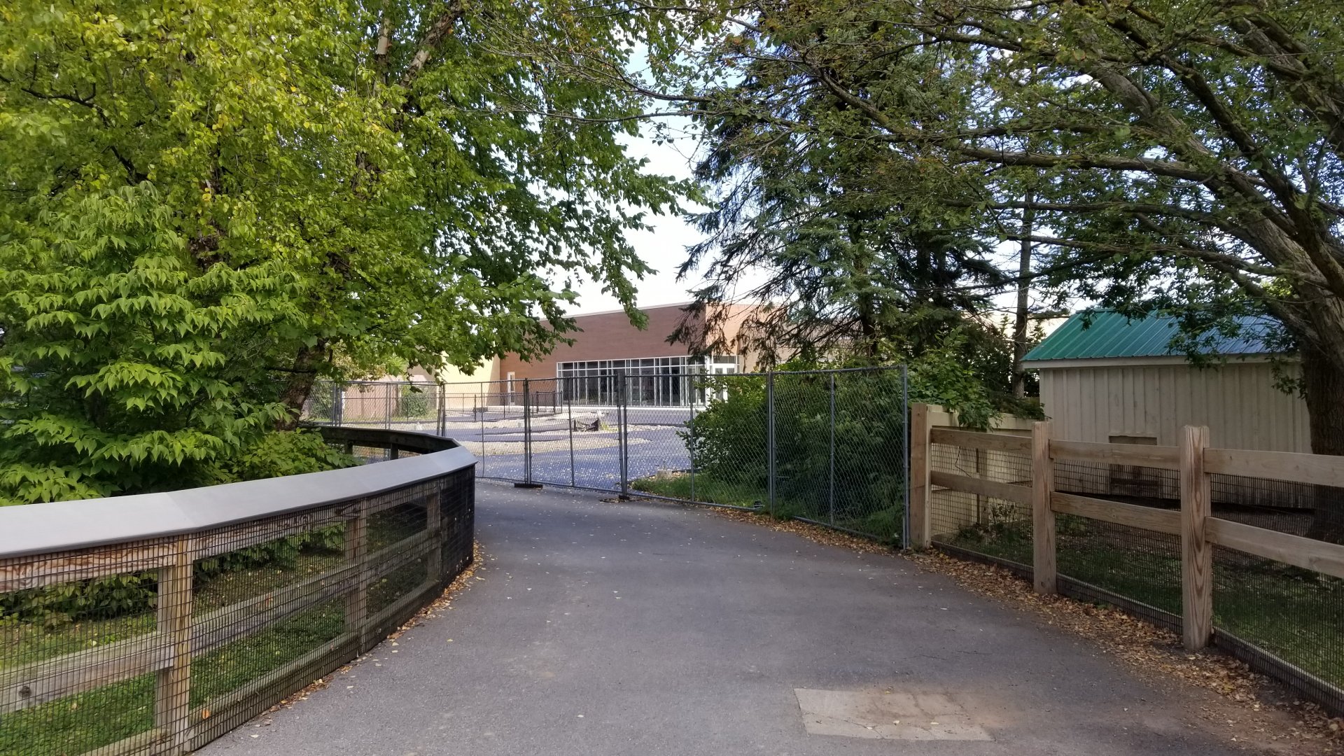 Rosamond Gifford - Path, care center construction