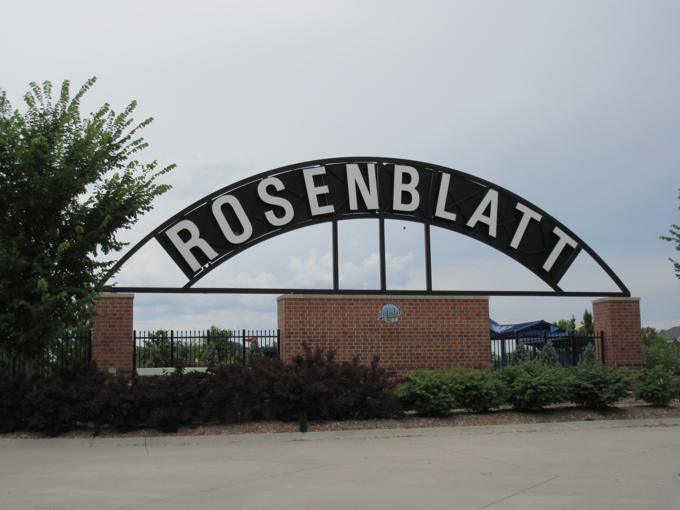 Rosenblatt Stadium Sign