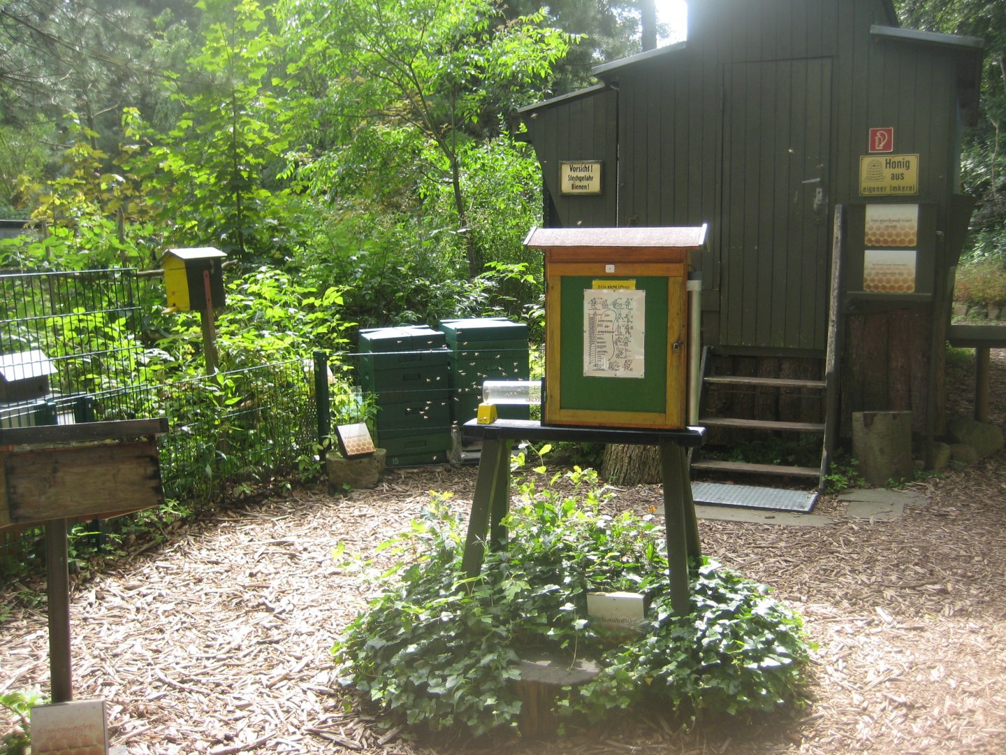 Rostock Zoo - "Bee trailer"