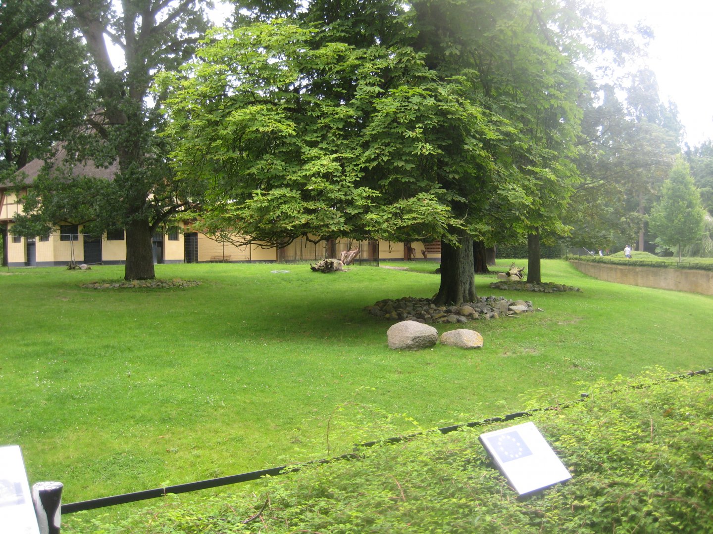Rostock Zoo - Old hoofstock exhibit