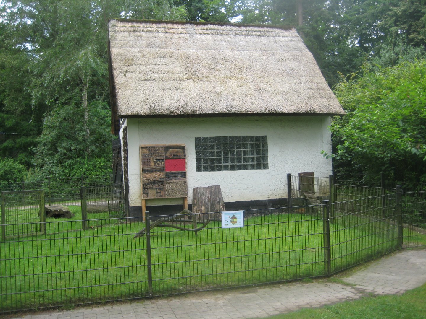 Rostock Zoo - Petting zoo - Farm building