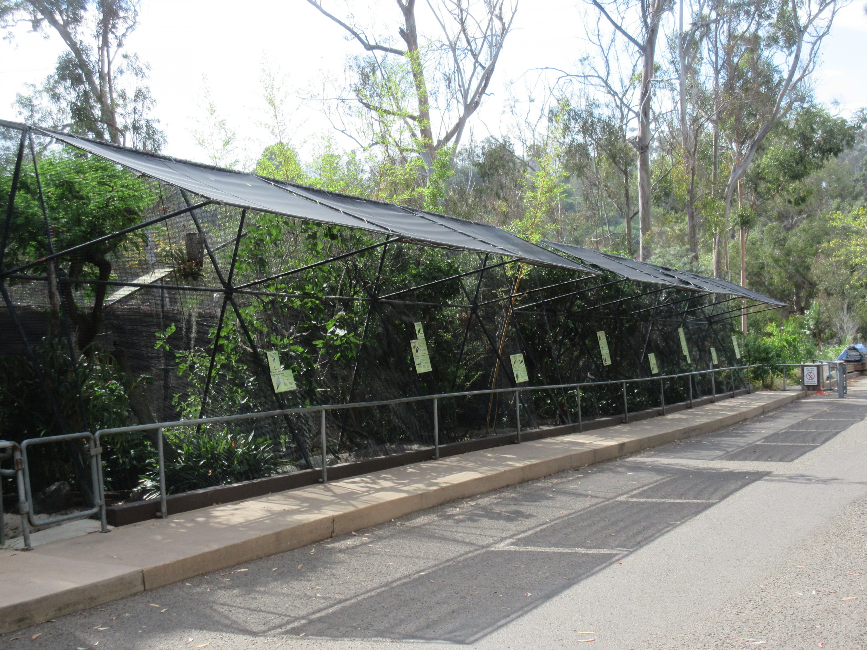 Row of Aviaries (8 aviaries near Northern Frontier)