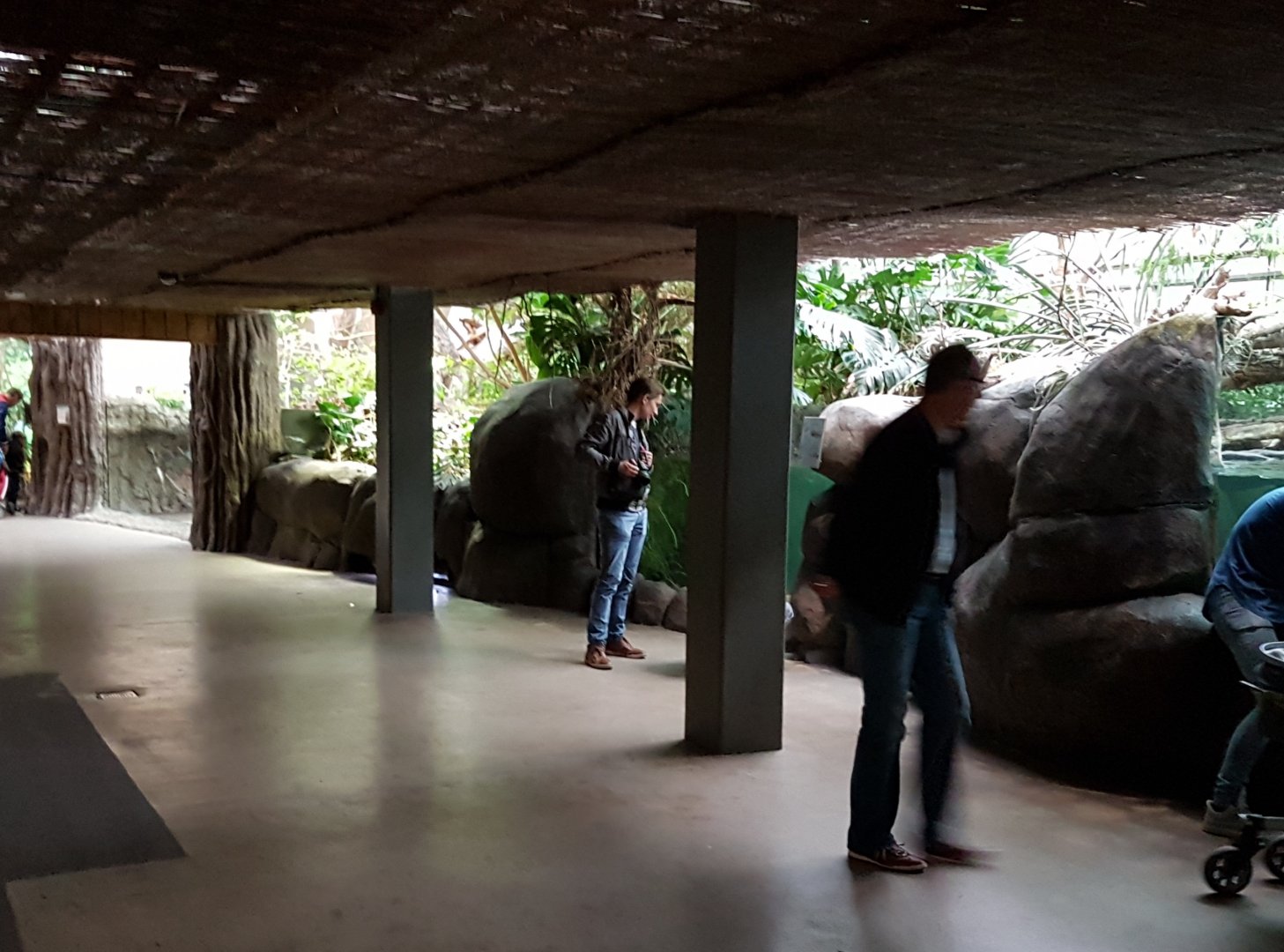 Row of enclosures - Oceanium