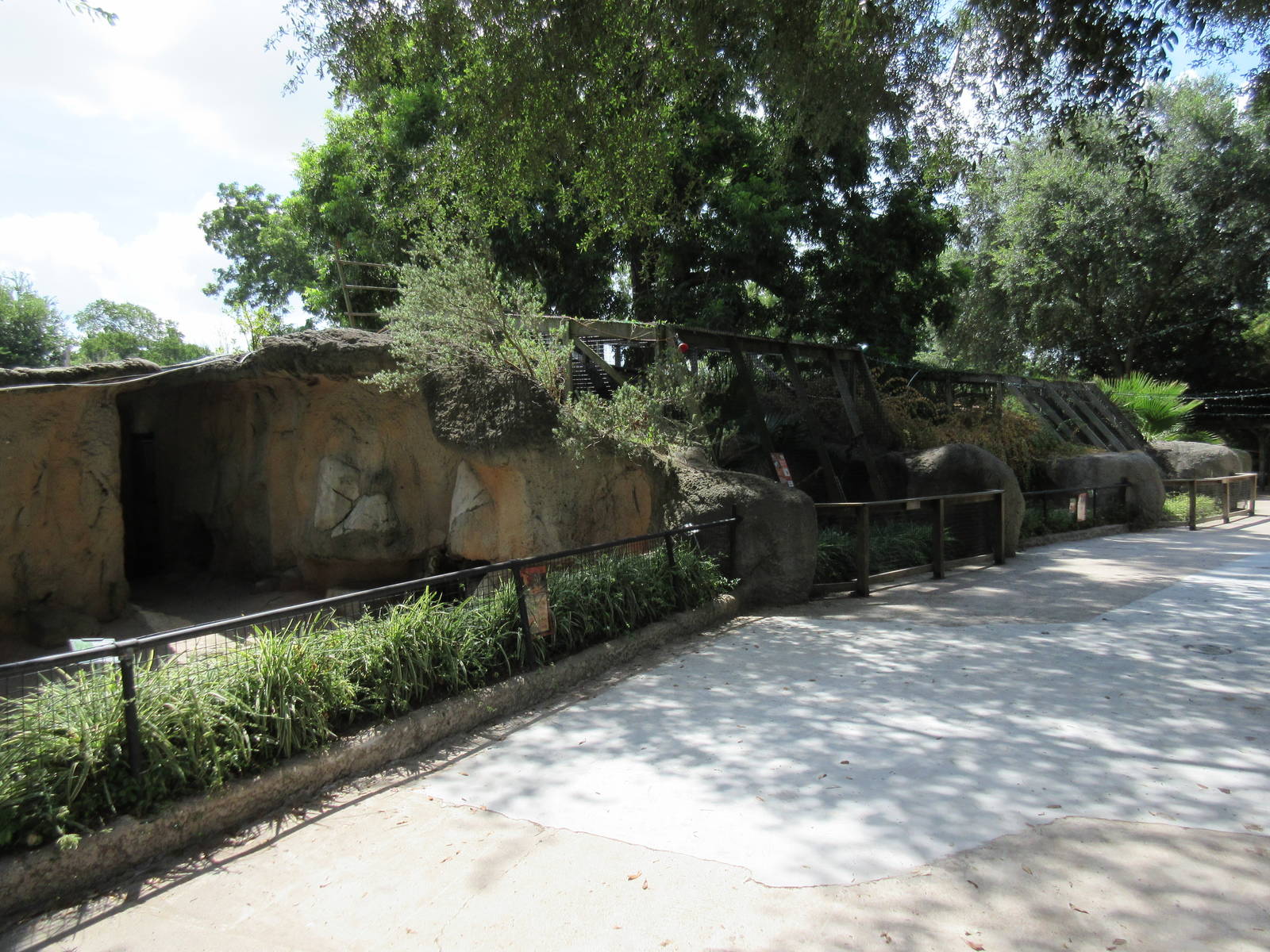 Row of Small Animal Exhibits