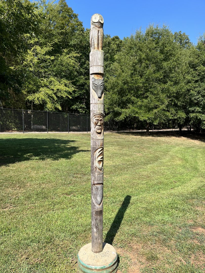 Rowan Wild-Entrance Totem Pole