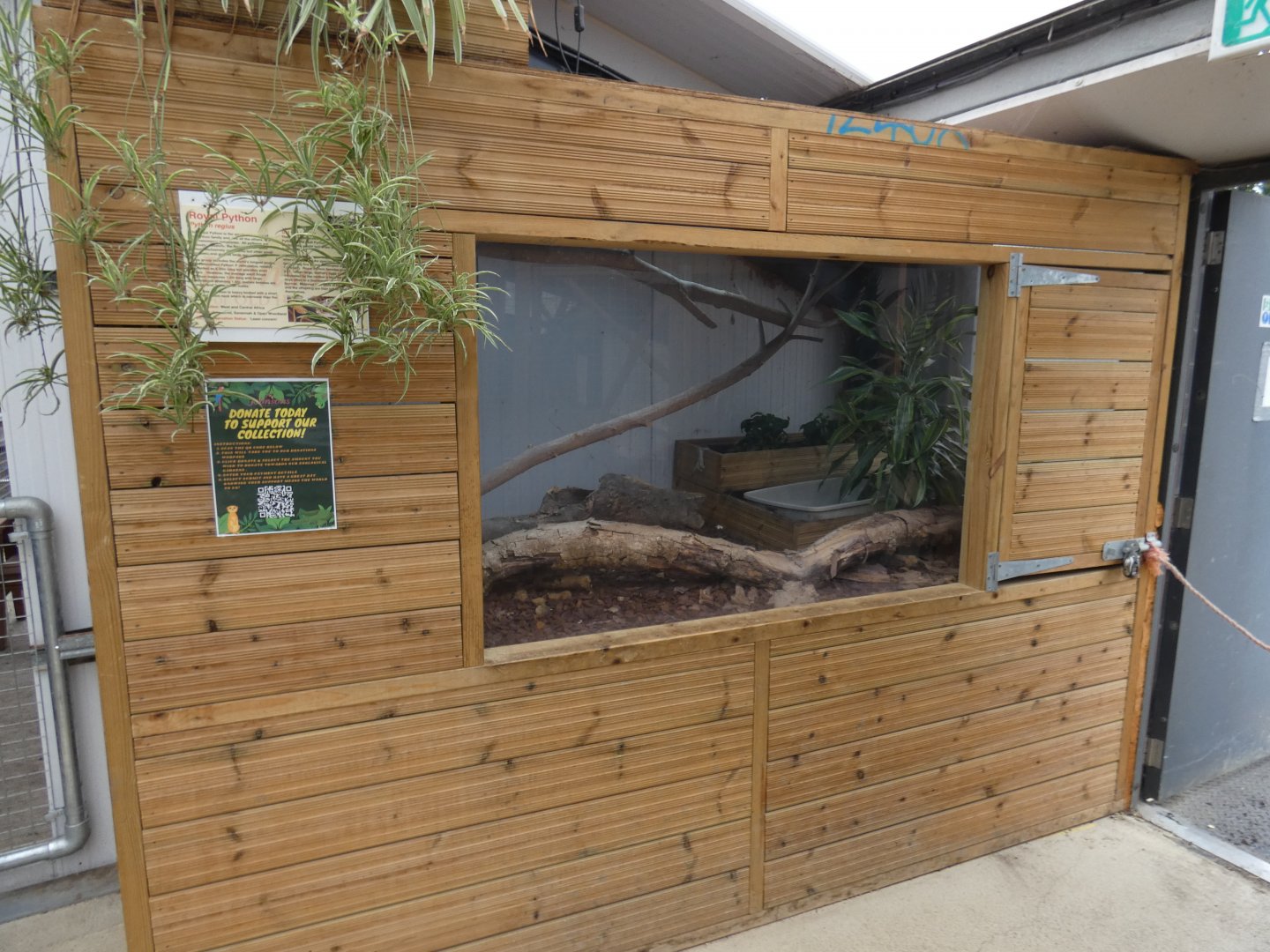 Royal python enclosure (Johnson's of Old Hurst)