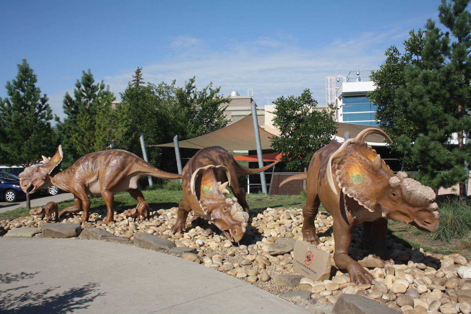 Royal Tyrrell Museum - Entrance Dinosaurs
